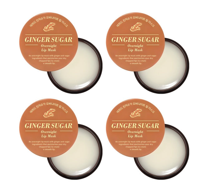 4 x ETUDE Ginger Sugar Overnight Lip Mask, 23g from Korea