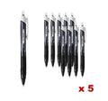 50 x Jetstream SXN-150-38 0.38mm Black Ballpoint Pen
