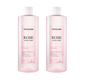 2 x Mamonde Rose Water Toner 500ml from Korea