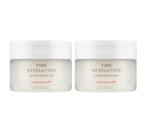 2 x MISSHA Time Revolution The First Essence Pad 250ml (75ea) from Korea