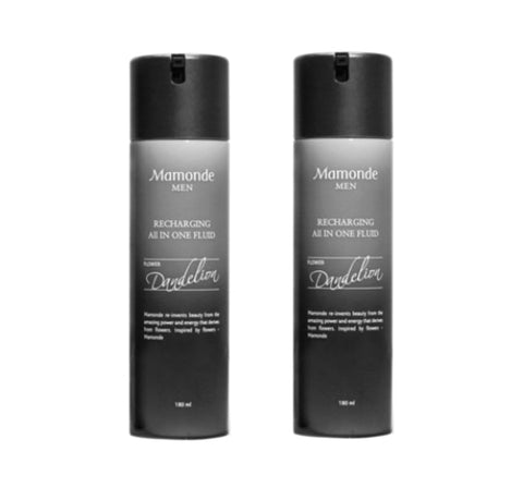 2 x [MEN] Mamonde Men Recharging All-in-One Fluid 180ml from Korea