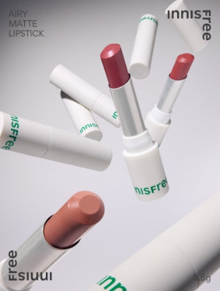 2 x innisfree Airy Matte Lipstick 3.5g, 8 Colors from Korea