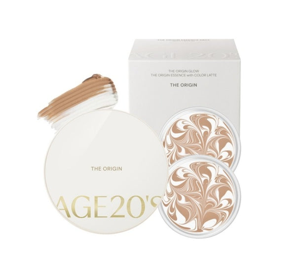 AGE 20's The Origin Essence Pact White #13 #21 #23 Pack (Main+Refill+Refill), SPF50+ PA+++ from Korea