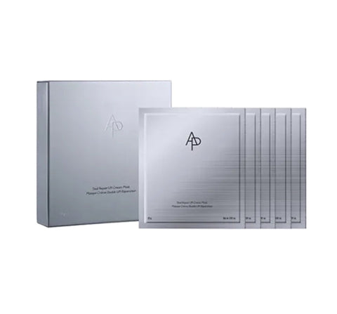 AP BEAUTY M.D. Dual Repair Lift Cream Mask for firming, lifting, and skin revitalization with advanced skincare technology