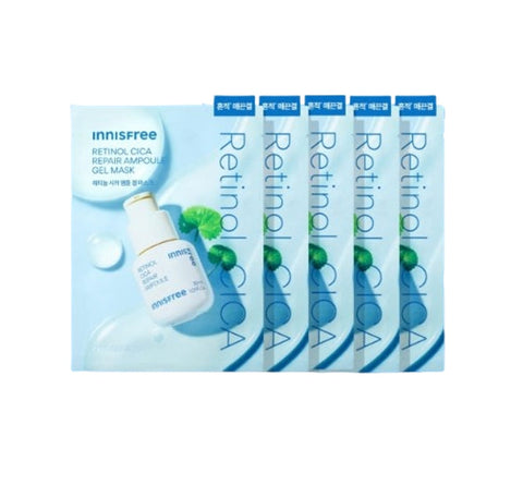 Innisfree Retinol Cica Repair Ampoule Gel Mask, Innisfree Retinol Cica Repair Ampoule Gel Mask_1