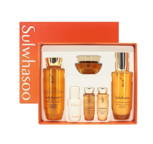 Sulwhasoo Concetrated Ginseng Daily routine Set (6 Items) from Korea