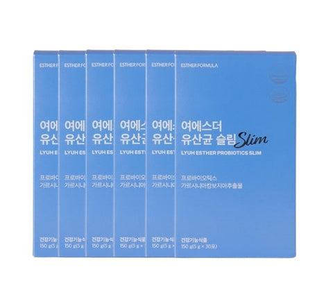 6 x ESTHER FORMULA Probiotics Slim, 30 Packets from Korea