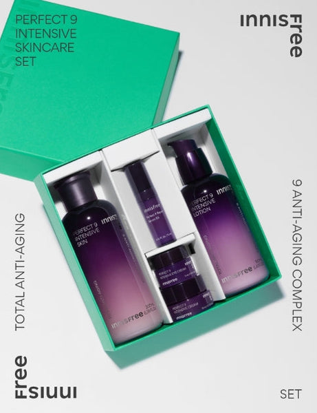 innisfree Perfect 9 Intensive Skincare Set (5 Items) from Korea