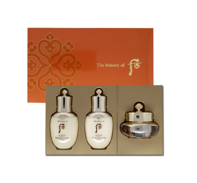 [Trial Kit] The History of Whoo Cheongidan Hwahyun Trial Kit 1 (3 Items) from Korea by sample