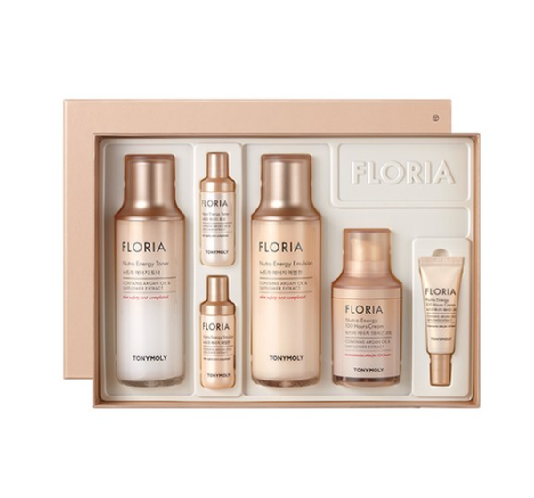 TONYMOLY Floria Nutra Energy Special Set 2 (6 Items) from Korea