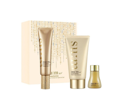 Su:m37 LosecSumma Lumiere Sun Protector June 2024 Set (3 Items) + Pouches (60ea) from Korea