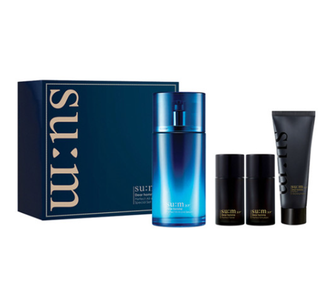 [MEN] Su:m37 Dear Homme Perfect All-in-One Serum Jan. 2025 Set (4 Items) + Dear Home Travel Kit (2 Items) from Korea