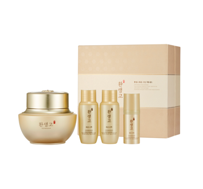 THE FACE SHOP Yehwadam Hwansaenggo Rejevenating Radiance Cream Special Set (4 Items) from Korea