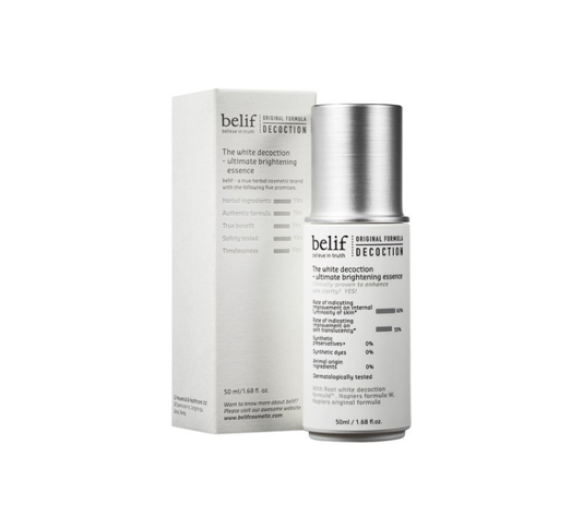 Belif The White Decoction Ultimate Brightening Essence 50ml from Korea