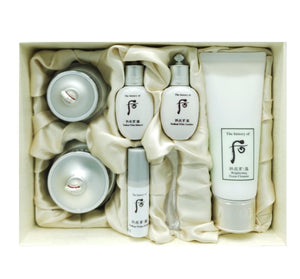 The History of Whoo Gongjinhyang:Seol Mibaek Radiant White Intensive April 2024 Set (6 Items) from Korea