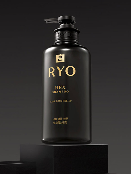 2 x Ryo Luxury HBX Ampoule Shampoo 500ml from Korea