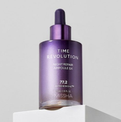 2 x MISSHA Time Revolution Night Repair Ampoule 5X 70ml from Korea by MISSHA