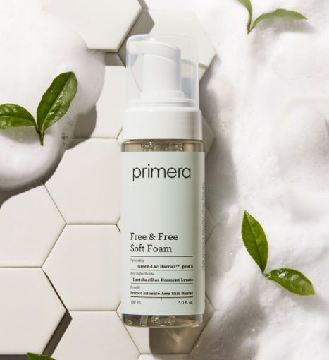2 x Primera Free & Free Soft Foam 150ml + Sample(1 Item) from Korea by Primera