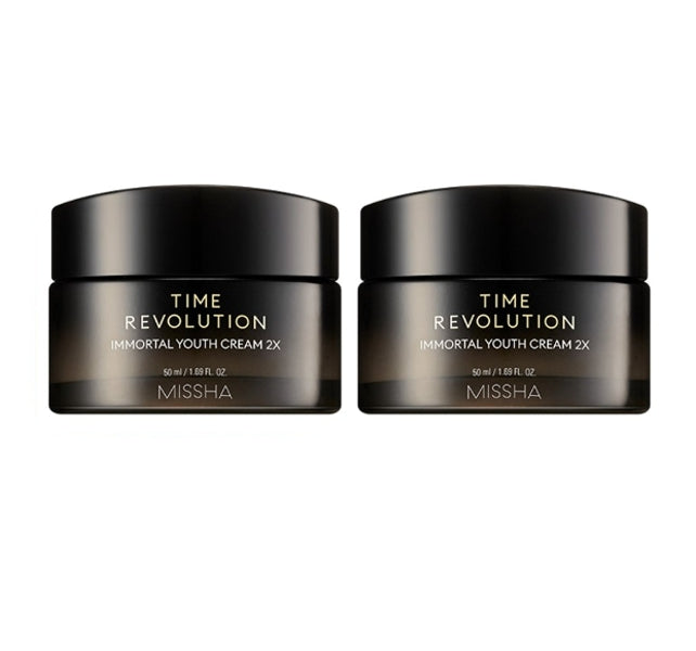 2 x MISSHA Time Revolution Immortal Youth Cream 2X 50ml from Korea