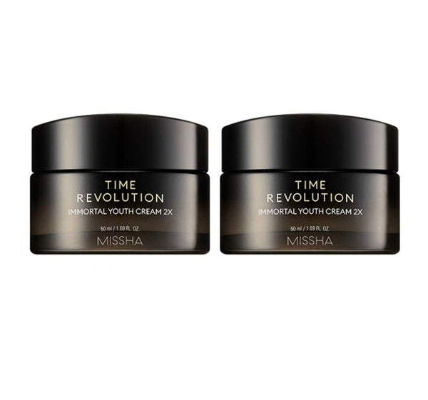 2 x MISSHA Time Revolution Immortal Youth Cream 2X 50ml from Korea by MISSHA