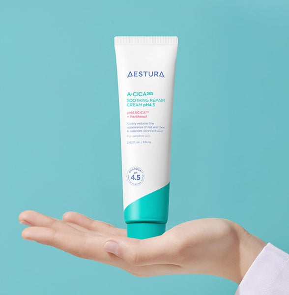 2 x AESTURA A-Cica365 Soothing Repair Cream pH4.5 60ml from Korea