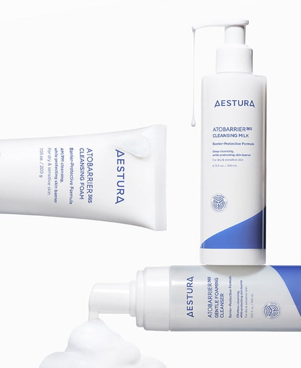 2 x AESTURA Atobarrier 365 Gentle Foaming Cleanser 150ml from Korea