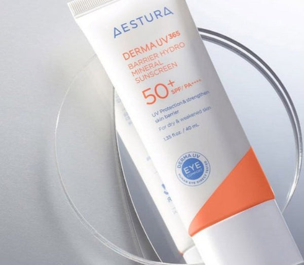 AESTURA Derma UV365 Barrier Hydro Mineral Sunscreen 40ml from Korea by AESTURA