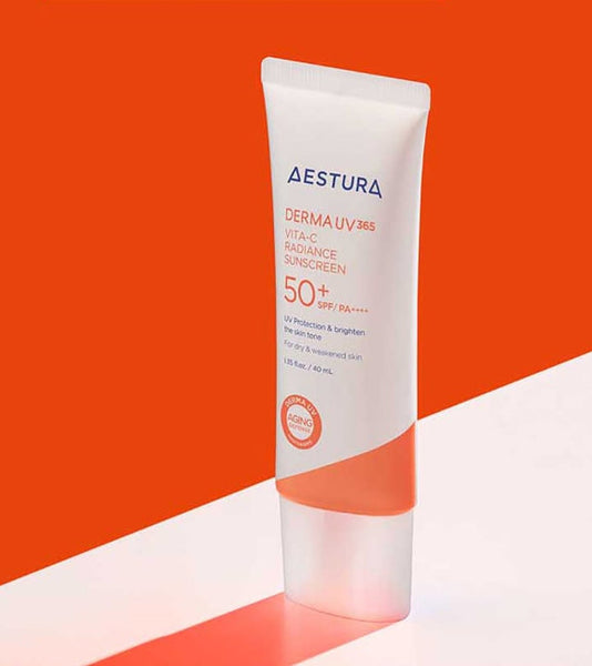 AESTURA Derma UV 365 Vita-C Radiance Sunscreen 40ml SPF 50+ PA++++ from Korea