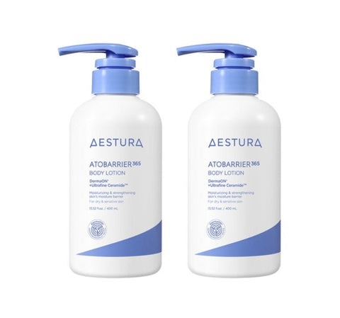 2 x AESTURA Atobarrier 365 BODY LOTION 400ml from Korea