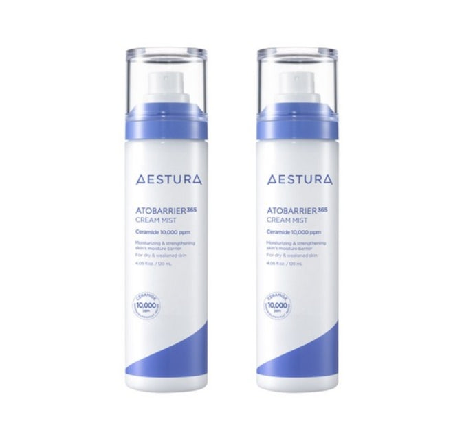 2 x AESTURA Atobarrier 365 Cream Mist 120ml from Korea