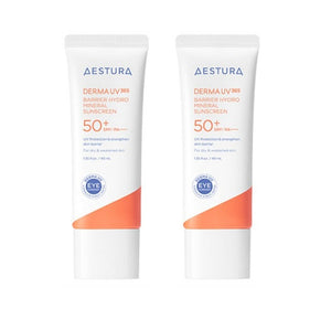 2 x AESTURA Derma UV365 Barrier Hydro Mineral Sunscreen 40ml from Korea