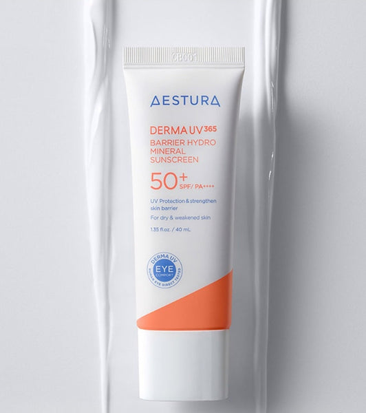 2 x AESTURA Derma UV365 Barrier Hydro Mineral Sunscreen 40ml SPF 50+ PA++++ from Korea