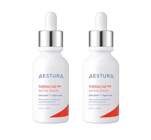 2 x AESTURA Theracne 365 Active Serum 30ml from Korea by AESTURA