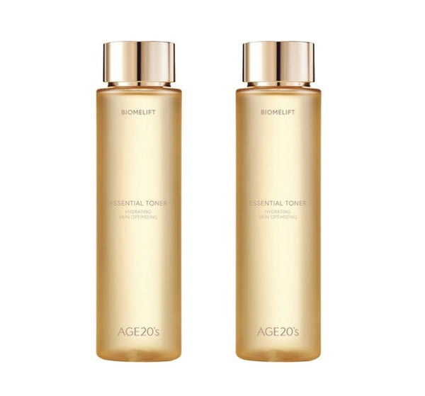 2 x AGE 20's Biomlift Essential Toner 195ml from Korea