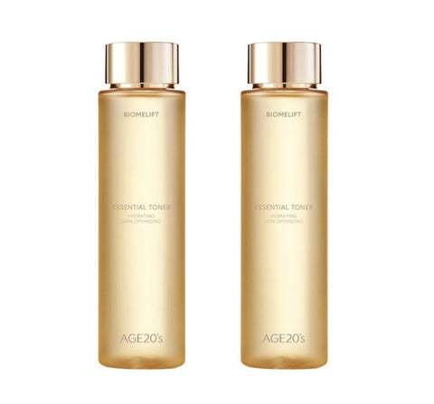 2 x AGE 20's Biomlift Essential Toner 195ml from Korea