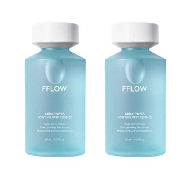 2 x AGE 20's FFLOW CERA-PEPTA Moisture Prep Essence 150ml from Korea