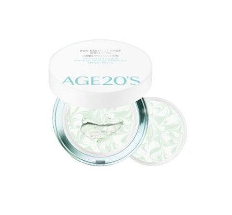 AGE 20's Sun Essence Pact Calming Long Protection Pack (2 Items), SPF50+ PA++++ from Korea