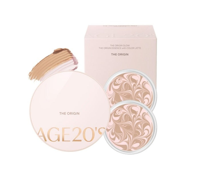 AGE 20's The Origin Essence Pact Pink #13 #21 #23 Pack (Main+Refill), SPF50+ PA+++ from Korea