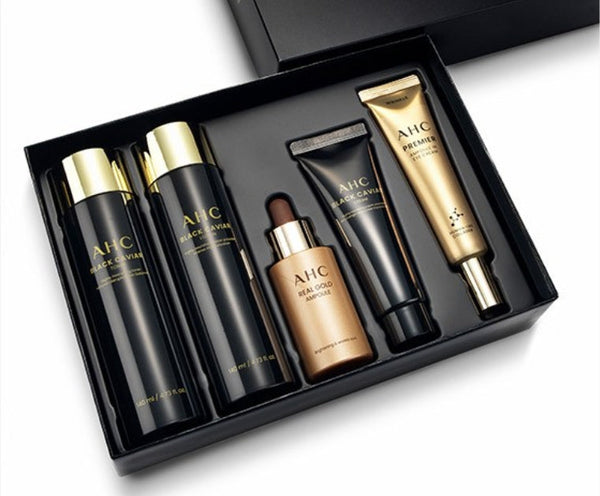 AHC Black Caviar Special Synergy Set (5 Items) from Korea