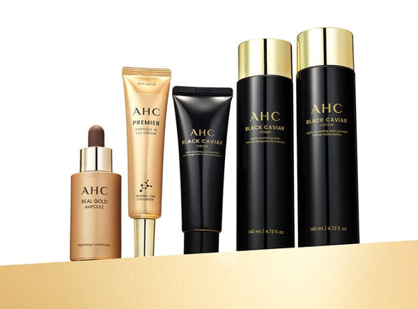 AHC Black Caviar Special Synergy Set (5 Items) from Korea