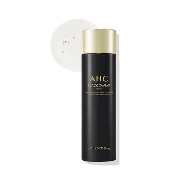 AHC Black Caviar Toner 140ml from Korea