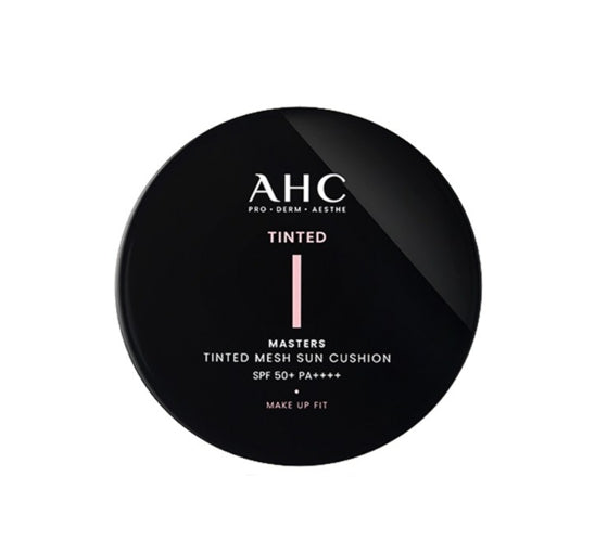 AHC Masters Tinted Mesh Sun Cushion (Natural Beige) 15g SPF 50+ PA++++ from Korea