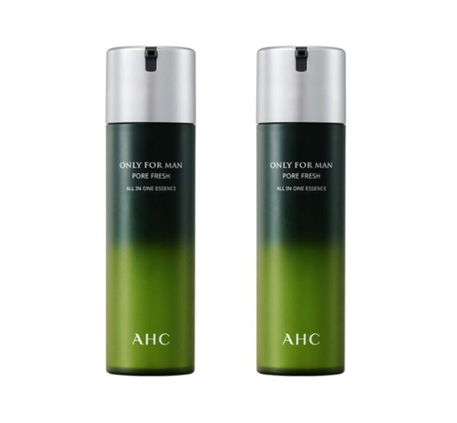 2 x [MEN] AHC Only for Men Pore Fresh All in One Essence 200ml from Korea