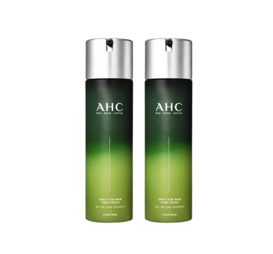 2 x [MEN] AHC Only for Men Pore Fresh All in One Essence 200ml from Korea