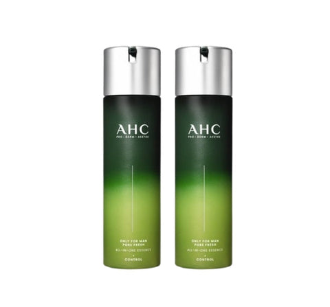 2 x [MEN] AHC Only for Men Pore Fresh All in One Essence 200ml from Korea