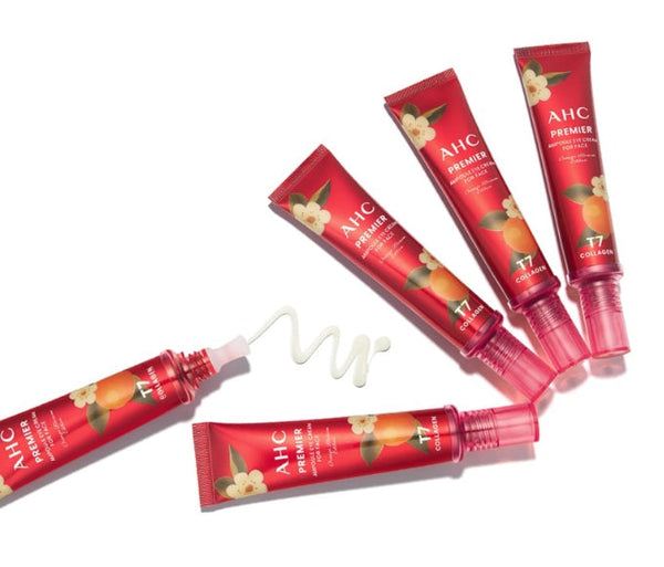 4 x AHC Premier Ampoule Eye Cream For Face (Orange Blpssom Edition) 40ml from Korea