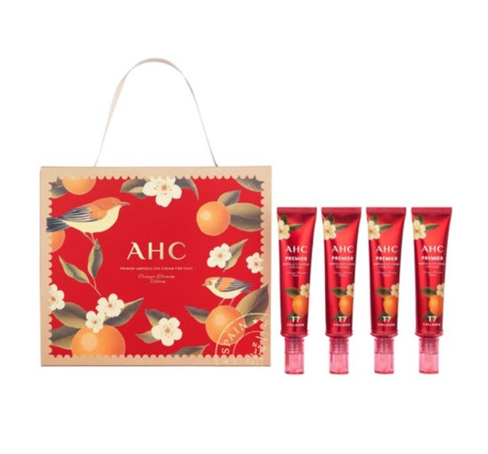 4 x AHC Premier Ampoule Eye Cream For Face (Orange Blpssom Edition) 40ml from Korea