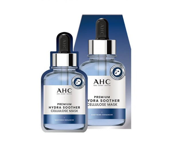 15 x AHC Premium Hydra Soother Cellulose Mask from Korea