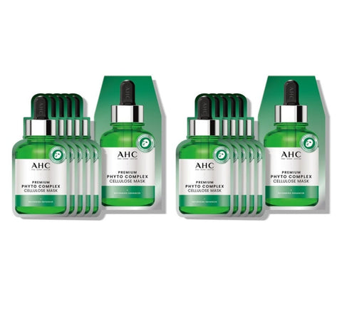 10 x AHC Premium Phyto Complex Cellulose Mask from Korea