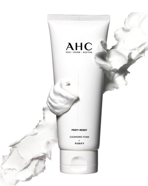 AHC Prep Reset Cleansing Foam 150ml from Korea